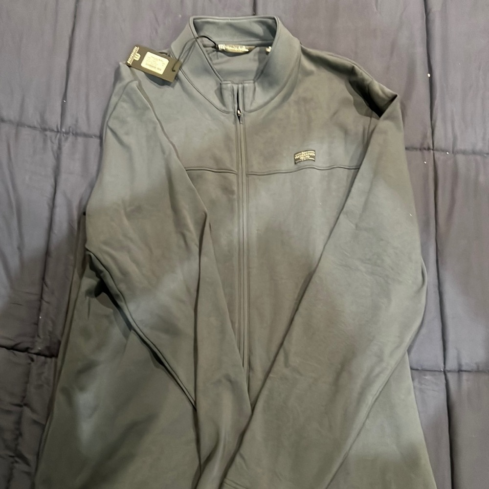 NWT Travis Mathew Blue Zip Up Jacket